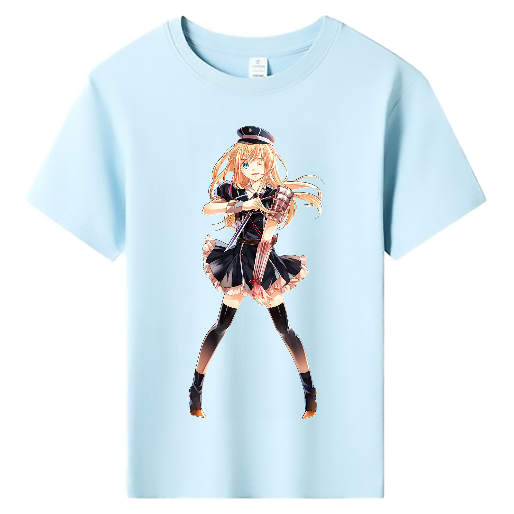 （画像用） 刀剣乱舞 Touken Ranbu 綿100％キッズTシャツ（フロントプリント）